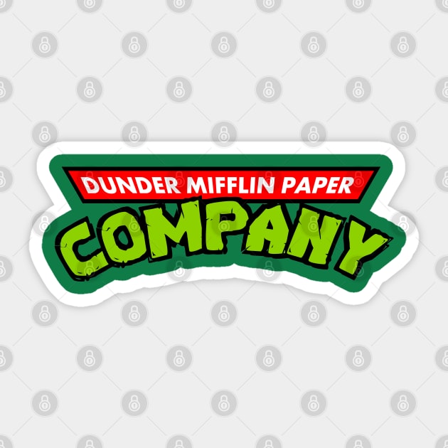 Dunder Mifflin Paper Company Sticker by DankFutura